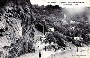 Philippeville - Route de la Corniche - Cite Marquet - 1910